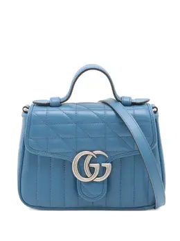 Gucci 2024 mini Marmont matelassé leather bag 30953822