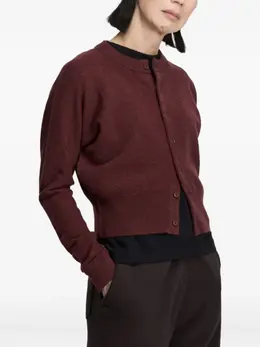 extreme cashmere: Бордовый кардиган 