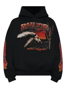 RHUDE: Толстовка с принтом 