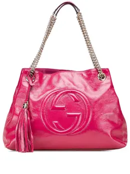 Gucci 2000-2015 Medium Patent Soho Chain tote bag 31034355