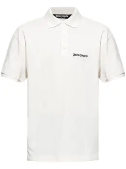 Palm Angels: Белое поло 