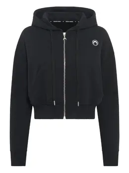 Marine Serre: Чёрная толстовка  Moon