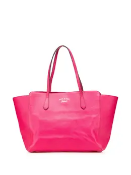 Gucci 2016-2025 Medium Leather Swing tote bag 31049971