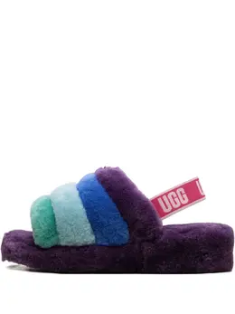 Ugg Fluff Yeah striped slippers 31368251