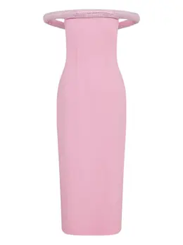 David Koma: Платье со стразами 