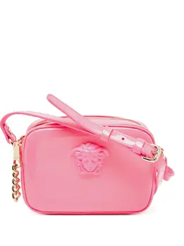 Versace patent-leather Medusa Head-motif shoulder bag 30366700