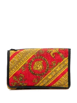 Versace 2021-2025 Terry Medusa Baroque Print clutch bag 31085353