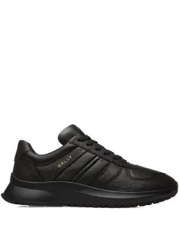 Bally Outline grained leather ribbon sneakers 30984520