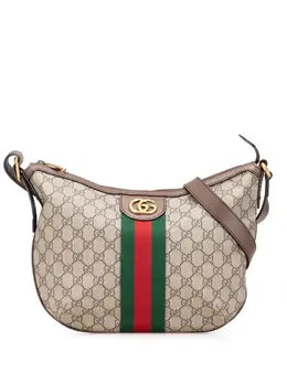 Gucci 2016-2025 Small GG Supreme Web Ophidia Half Moon crossbody bag 31097361