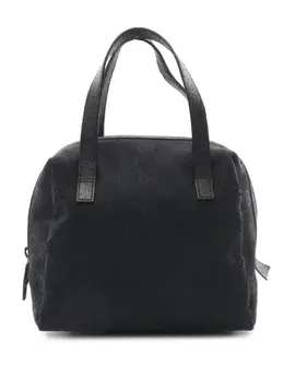 Gucci 00's GG canvas leather tote bag 31031241