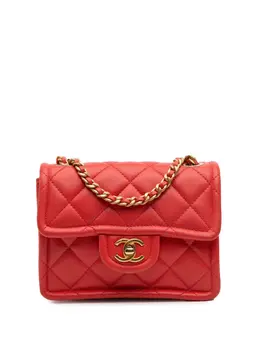 CHANEL Pre-Owned: Красная сумка через плечо 
