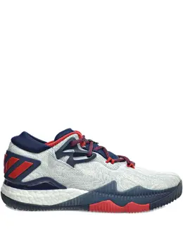 adidas: Синие кроссовки  Boost