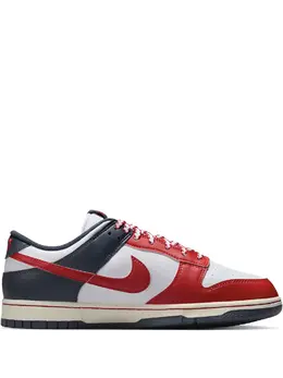 Nike: Красные кроссовки  Dunk Low