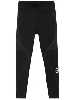 adidas by Stella McCartney: Чёрные легинсы 