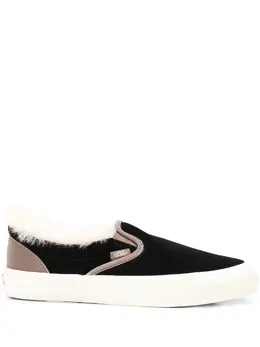 Vans shearling trim slip-on sneakers 14708034