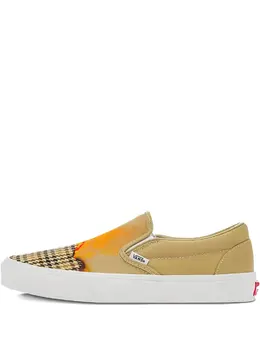 Vans houndstooth-print "Yellow" sneakers 30069581