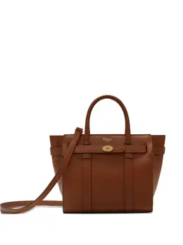 Mulberry: Коричневая сумка через плечо  Bayswater