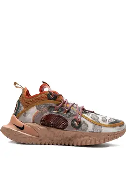 Nike: Коричневые кроссовки 