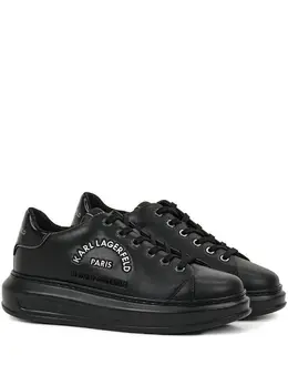 Karl Lagerfeld logo platform sneakers 31142008