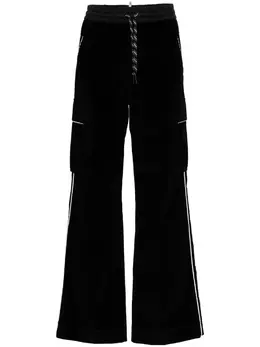 Moncler Grenoble: Чёрные брюки 