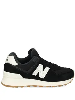 New Balance 574 suede lace-up sneakers 25763194