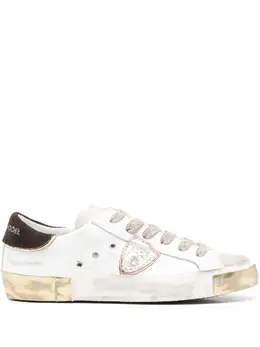 Philippe Model Paris: Белые кроссовки 