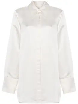 Jil Sander: Атласная рубашка 