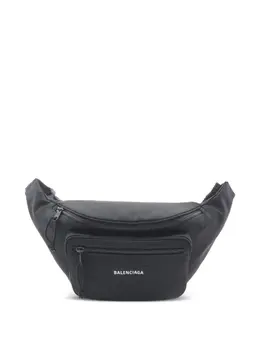 Balenciaga 2020 small logo-patch belt bag 31292407