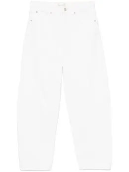 FRAME: Белые джинсы  Barrel