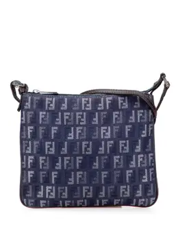 Fendi 2000-2010 Zucchino Denim crossbody bag 31343738