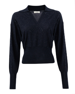 PANICALE: Свитер с пайетками 