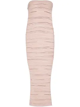 Balmain: Трикотажное платье 