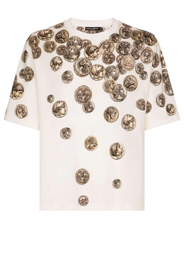 Dolce & Gabbana: Футболка с принтом 