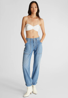 Ermanno Scervino: Голубые джинсы 