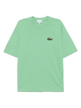 Lacoste: Зелёная футболка 