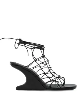 Rick Owens: Чёрные сандалии 