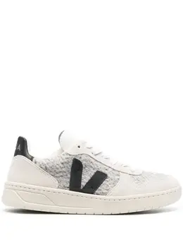 Veja V-10 woven lace-up sneakers 18794796