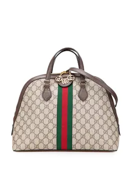 Gucci 2016-2025 Medium GG Supreme Ophidia Web satchel 31473452