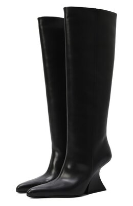 Mugler: Чёрные сапоги 