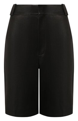 Saint Laurent: Кожаные шорты 