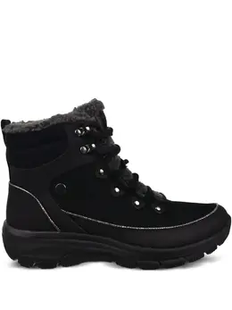 Skechers x Martha Stewart Easy Going suede lace-up hiking boots 31898527