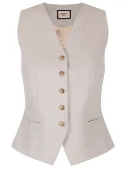 SHATU: Льняной жилет 