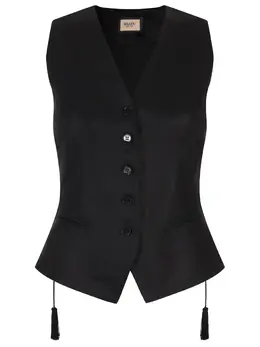 SHATU: Льняной жилет 