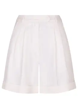 SHATU: Белые шорты 