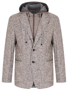 FRADI: Пиджаки с капюшоном 