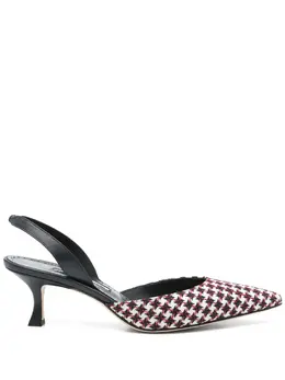 Manolo Blahnik: Белые сандалии 