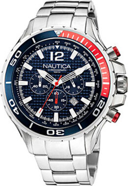 Швейцарские наручные мужские часы Nautica NAPNSTF13. Коллекция NST Chronograph w233920