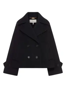 Chloé: Двубортная куртка 