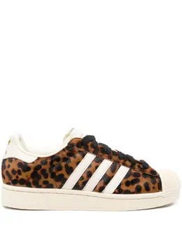 Adidas Superstar leopard-print sneakers 31886627