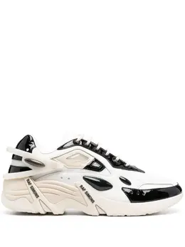 Raf Simons multi-panel lace-up sneakers 19065683